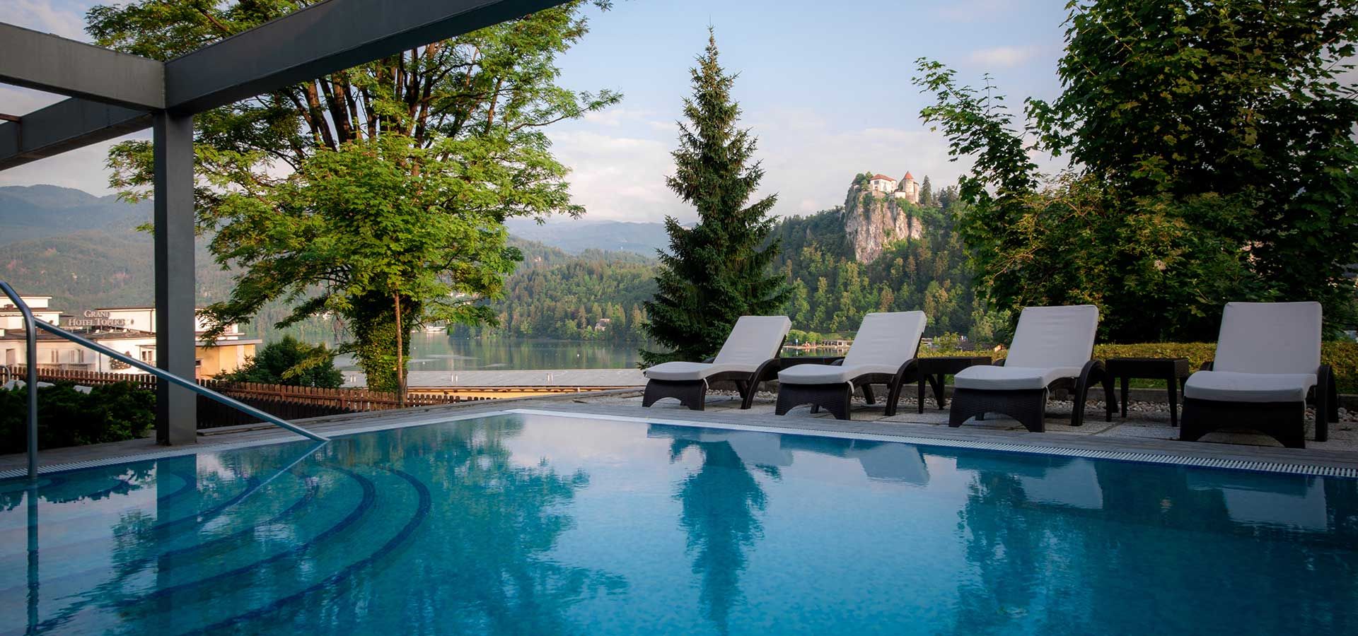 Pool Side in Slovenia International CBC 2023 Science and Technology Conference