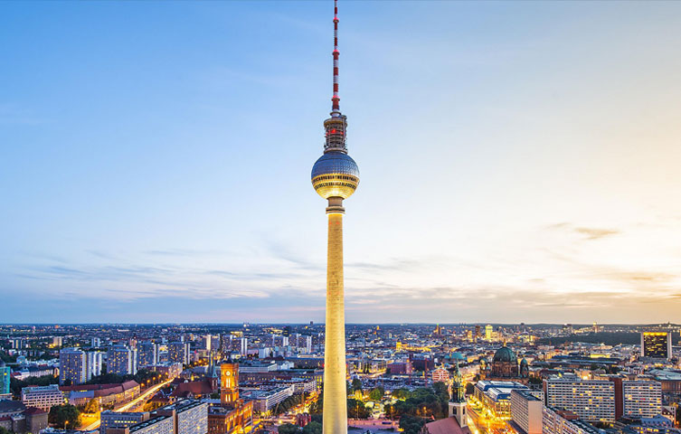 Intercontinental Hotel Berlin ICBC 2020 city view